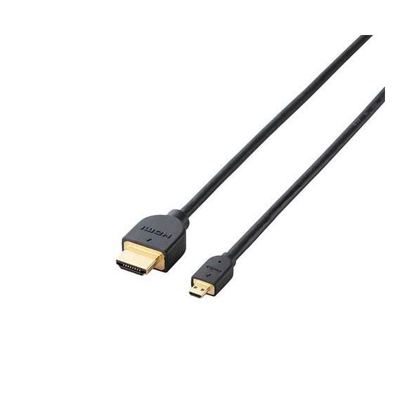 エレコム HDMI-microHDMIケーブル 3m DH-HD14EU30BK