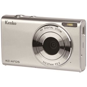 ケンコー・トキナー デジタルカメラ KC-AF05 シルバー デジカメ カメラ 写真 PC パソコン 周辺機器 家電 AV OA デジタル家電