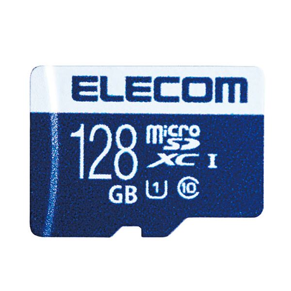 エレコム microSDXCカード128GB MF-MS128GU11R