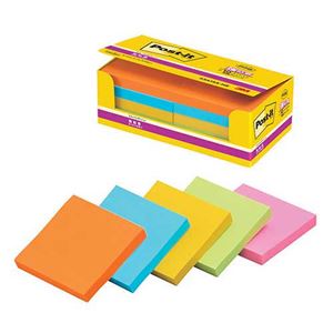 スリーエム ジャパン Post-it 6541SS-NE 強粘着 75mm×75mm 混色