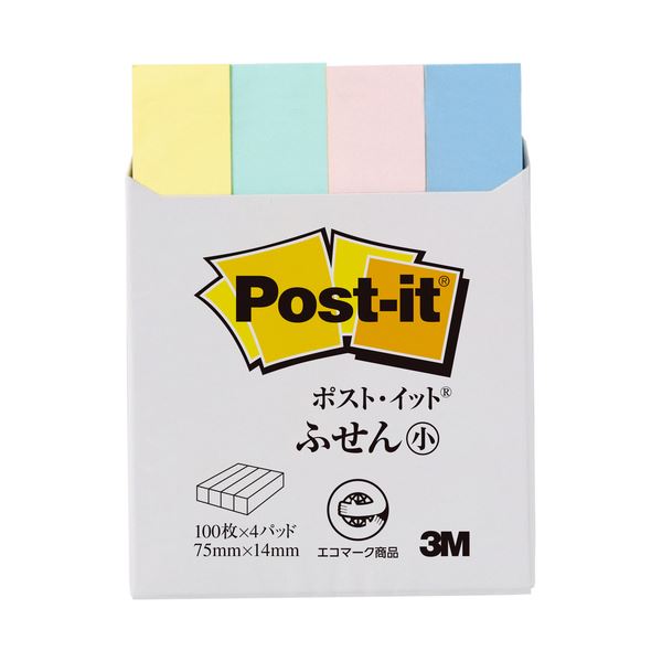 【まとめ】 スリーエム ジャパン Post-it 再生紙ふせん 560RP-K 混色 【×5セット】