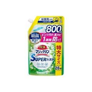 【まとめ】 花王 バスマジックリンSUPER泡洗浄つめかえ800mL 【×3セット】