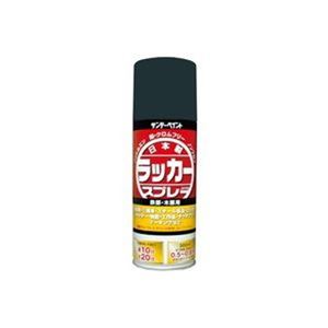 【まとめ】 サンデーペイント ラッカースプレーJ 黒 300mL 20007L 【×5セット】