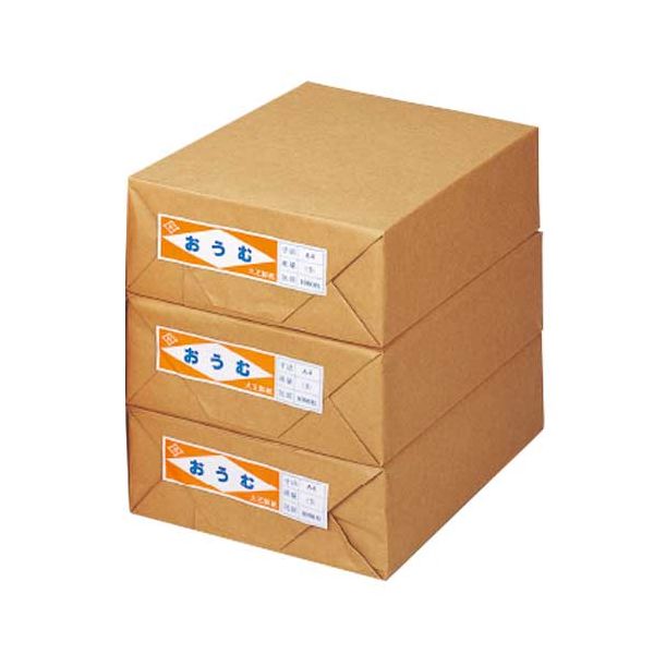 更紙 おうむS A4 1000枚×3包