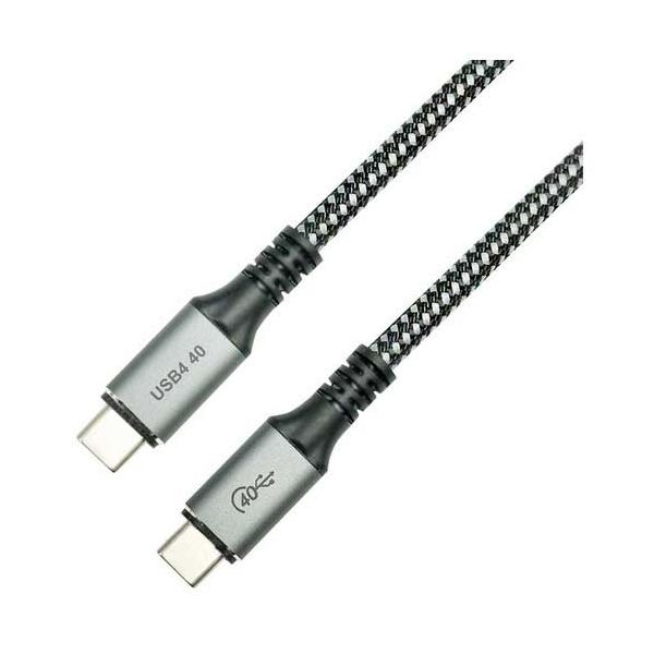 USB4.0 Type-Cケーブル 100w 1m