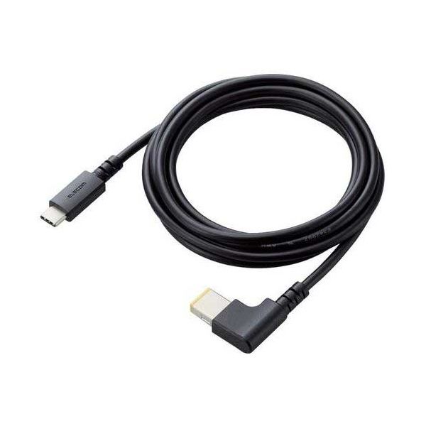 ノートPC充電ケーブル（C to DC角 60W）