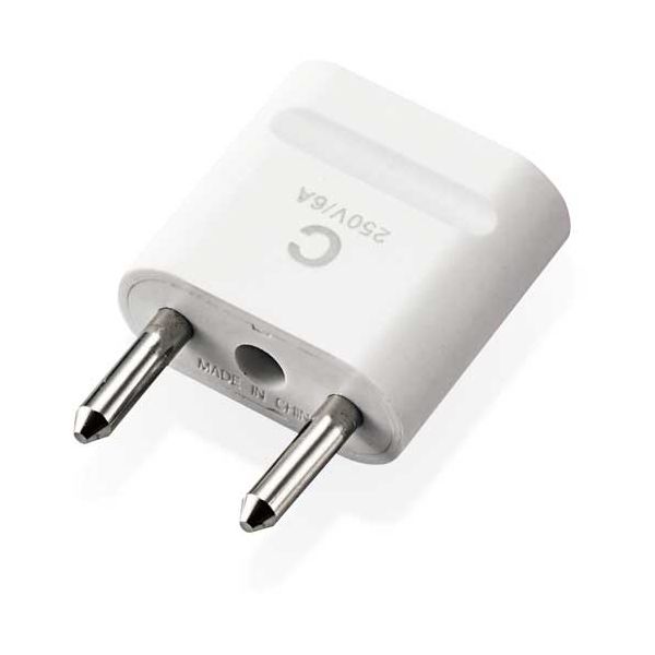 【まとめ】 海外用変換プラグ Cタイプ T-HPACWH 【×2セット】