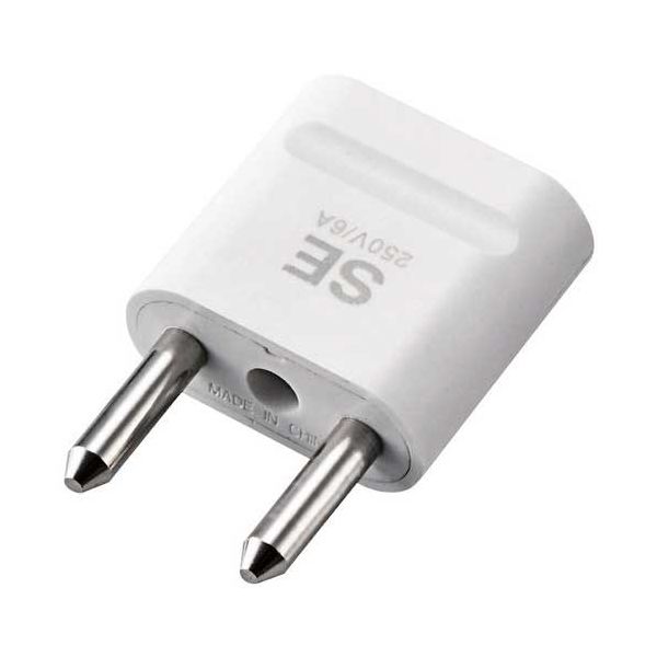 【まとめ】 海外用変換プラグ SEタイプ T-HPASEWH 【×2セット】