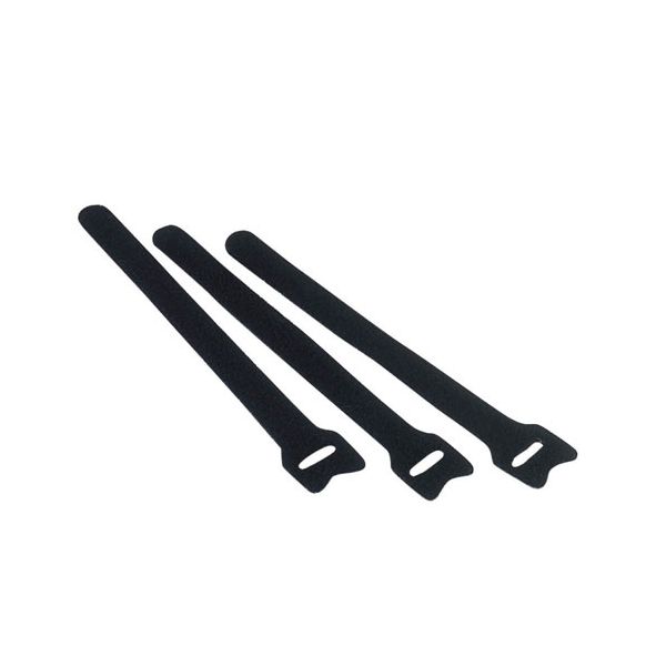 【まとめ】 結束マジックバンド145mm3本 黒 LD-MT1BK3 【×3セット】