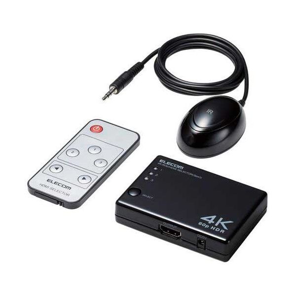 HDMI切替器 DH-SW4KA31BK