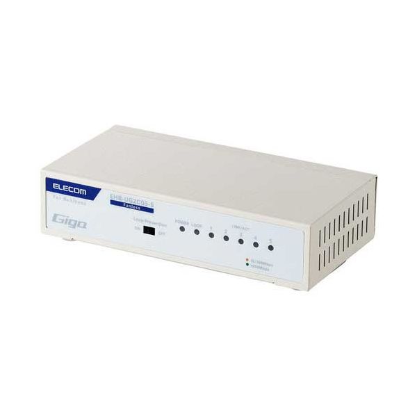 スイッチングハブ 5ポート EHB-UG2C05-S