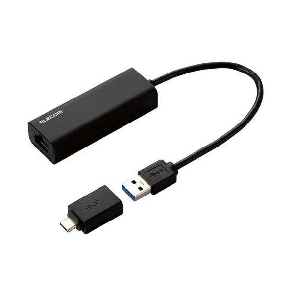 LANアダプターType-C変換 EDC-QUA3C-B