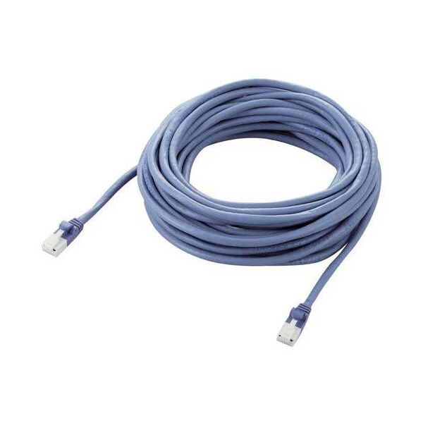 RoHS対応LANケーブルCat6 ブルー 10m