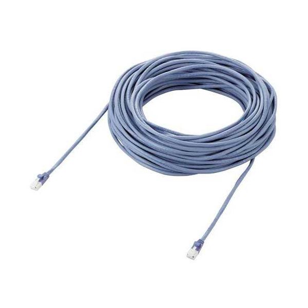 RoHS対応LANケーブルCat6 ブルー 30m
