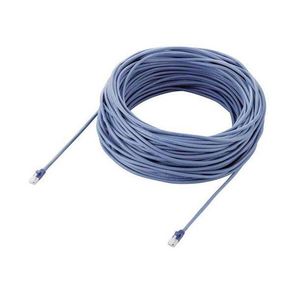 RoHS対応LANケーブルCat6 ブルー 50m