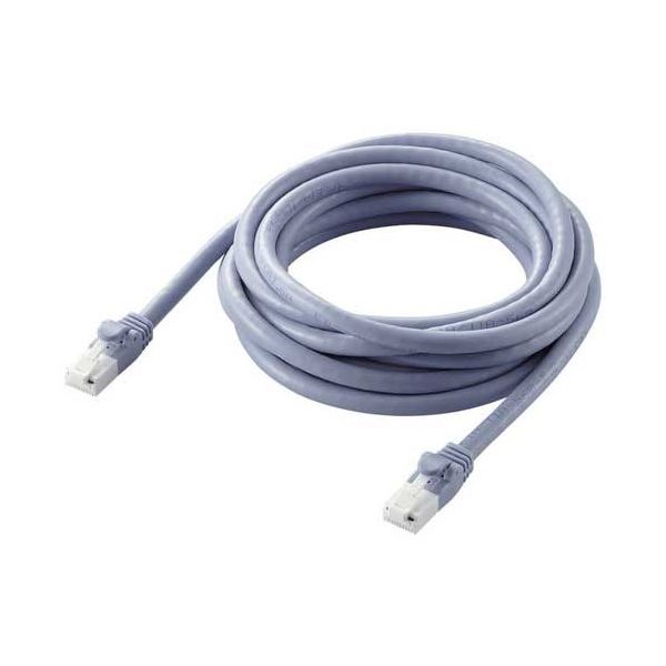 LANケーブルCat6A RoHS ブルー 3m*5本