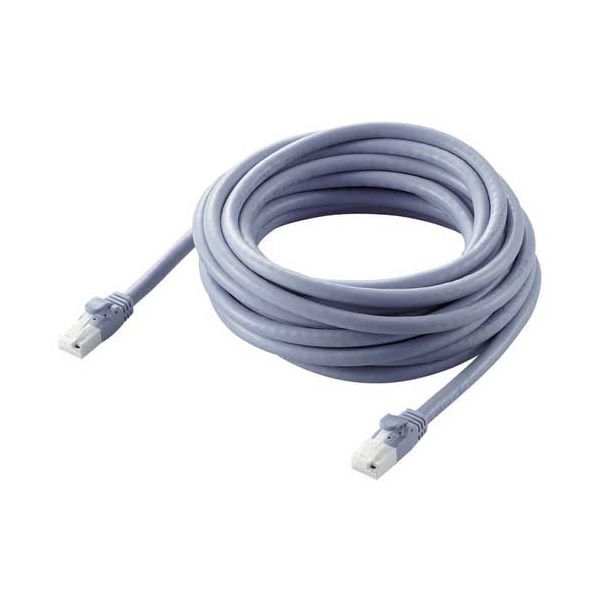 LANケーブルCat6A RoHS ブルー 5m