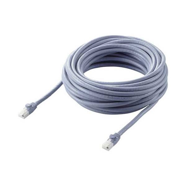 LANケーブルCat6A RoHS ブルー 10m