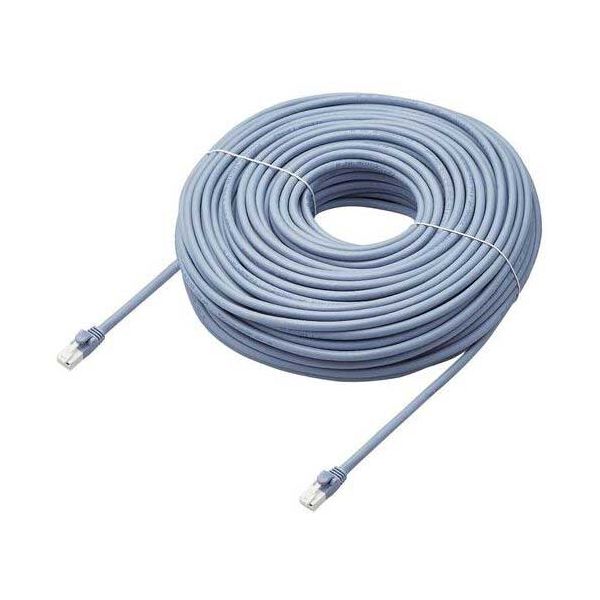 LANケーブルCat6A RoHS ブルー 50m