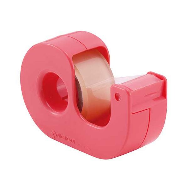 【まとめ】 セロテープ小巻カッター付 CT-18DCR 赤 【×10セット】