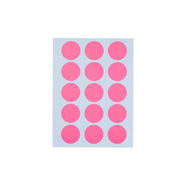 【まとめ】 マイタック カラーラベル ML-171N11 桃20mm 【×10セット】