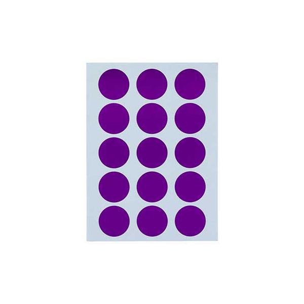 【まとめ】 マイタック カラーラベル ML-171N21 紫20mm 【×10セット】