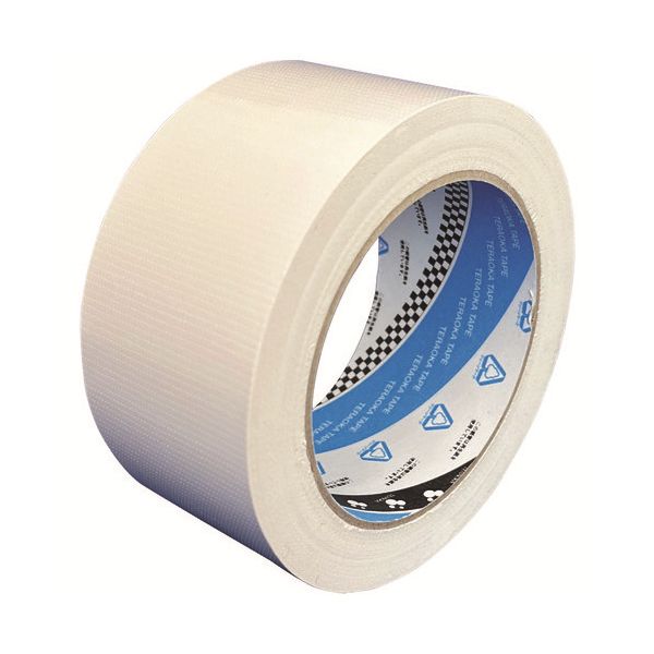 【まとめ】 再生カラー布テープNo.1605 白 50mmX25m 【×3セット】