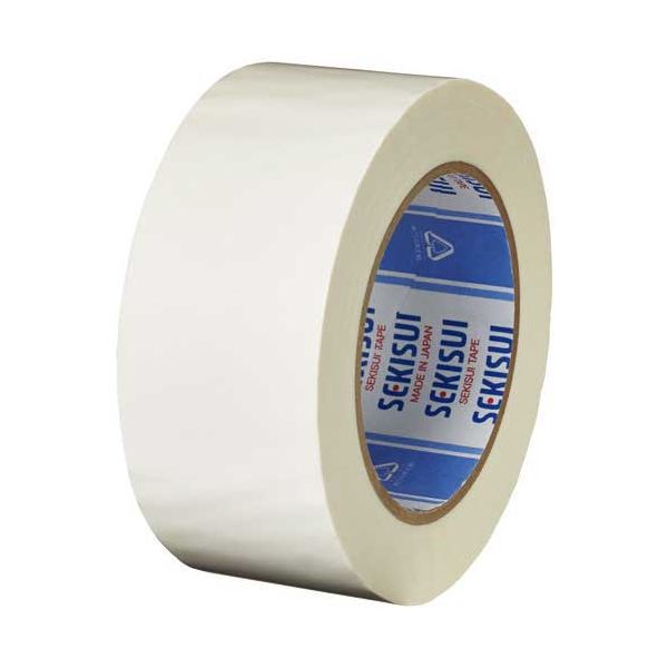 【まとめ】 エコラクロステープN701W03 50mm×50m 白 【×3セット】