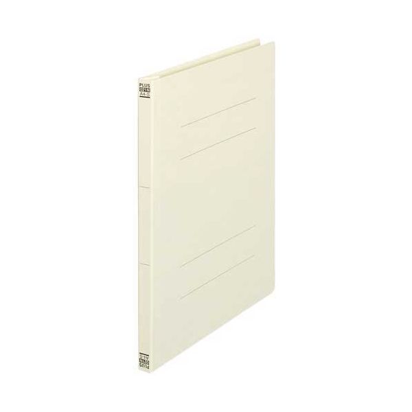 【まとめ】 フラットファイル 021N A4S アイボリー 【×20セット】