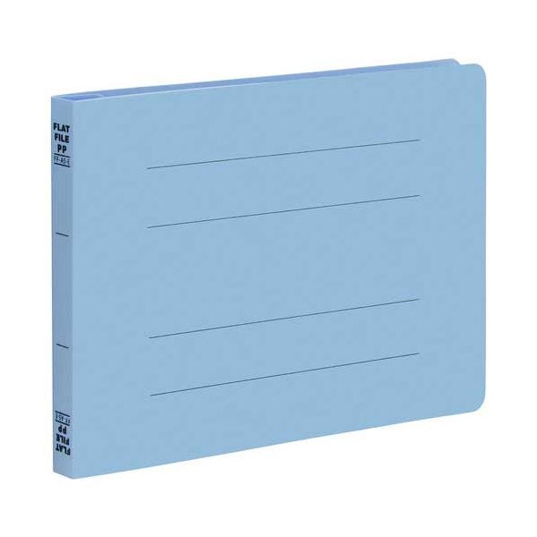 【まとめ】 フラットファイルPP A5S ブルー FF-A5S-B 【×10セット】