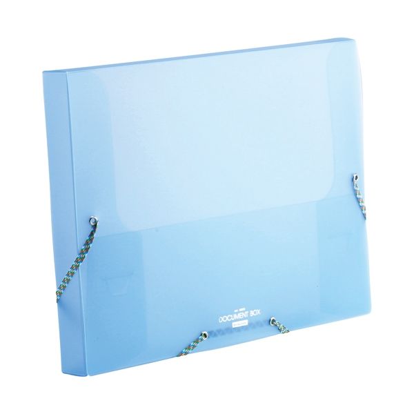 【まとめ】 ドキュメントボックス NDB-A4CB ブルー 【×3セット】