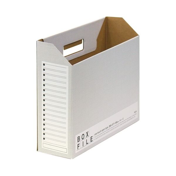 ボックスファイル FL-099BF A4E 濃灰 10冊