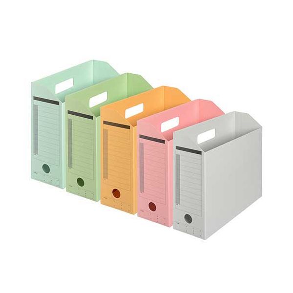 ボックスファイル FL-051BF-MIX A4E 10冊