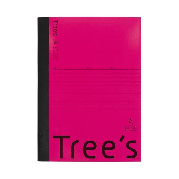 【まとめ】 Trees B5 A罫 30枚 ピンク 【×10セット】