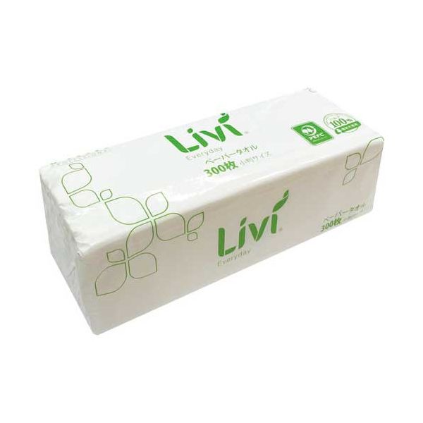 リビィ GLペーパータオルミニ 300枚×50P