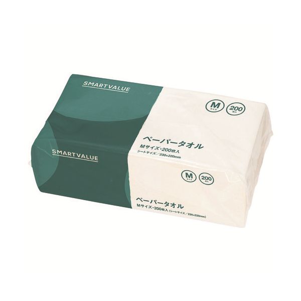 ペーパータオルM 200枚*35個 N241J-M-35