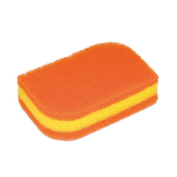 【まとめ】 スコッチ・ブライト スポンジ リーフ型2個 【×5セット】