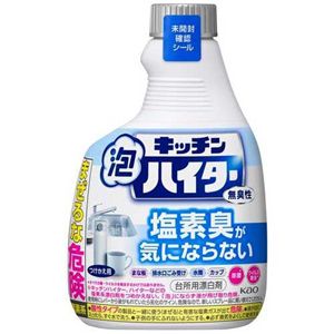 【まとめ】 キッチン泡ハイター 無臭性 付替え 400mL 【×5セット】