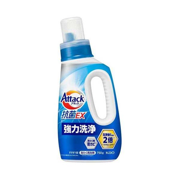 【まとめ】 アタック抗菌EX 本体 750g 【×3セット】