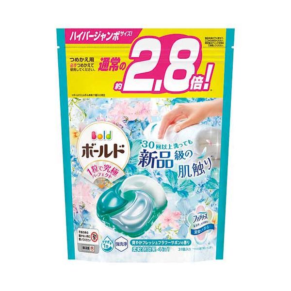 ボールドジェルボール4Dフレッシュ詰替31個