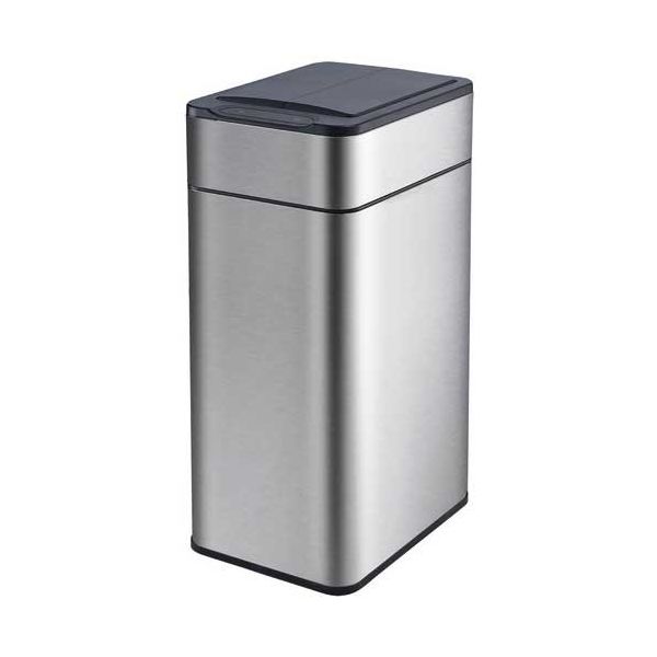 センサー搭載全自動左右開閉式ゴミ箱 30L
