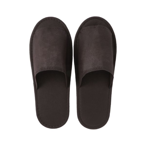 【まとめ】 使い切り不織布スリッパ ブラウン10足 【×3セット】