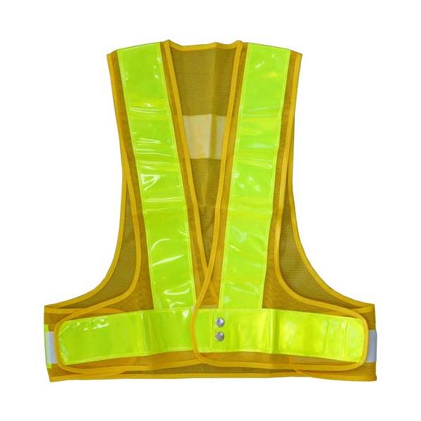 安全ベスト 黄メッシュ／黄反射