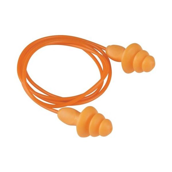 【まとめ】 耳栓／イヤープラグ フランジタイプ No.1270 【×10セット】