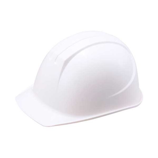 ヘルメット ST#0161-JZII つば付 ホワイト