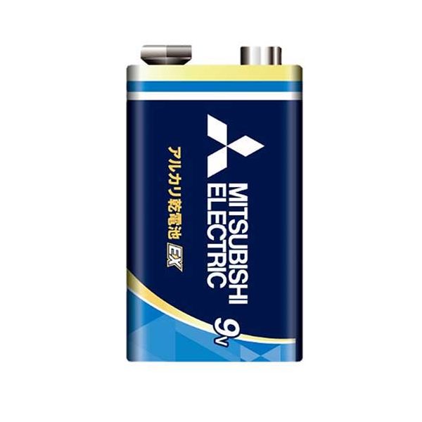 【まとめ】 三菱電機アルカリ乾電池9V形1本6LF22EXR／1S 【×5セット】