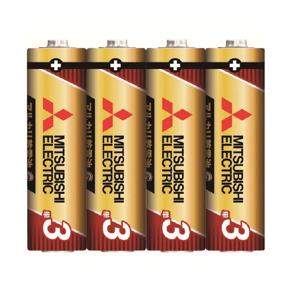 三菱電機アルカリ乾電池単3形 40本
