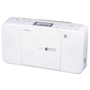 東芝 CDラジオ ホワイト TY-C301（W）