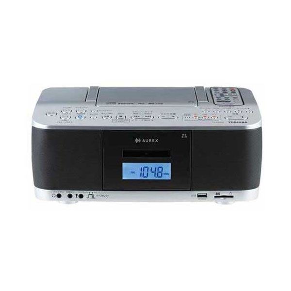 東芝SD／USB／CDラジカセシルバーTY-CDX92（S）