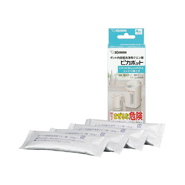 【まとめ】 ポット内容器洗浄用クエン酸 CD-KB03X-J 【×3セット】